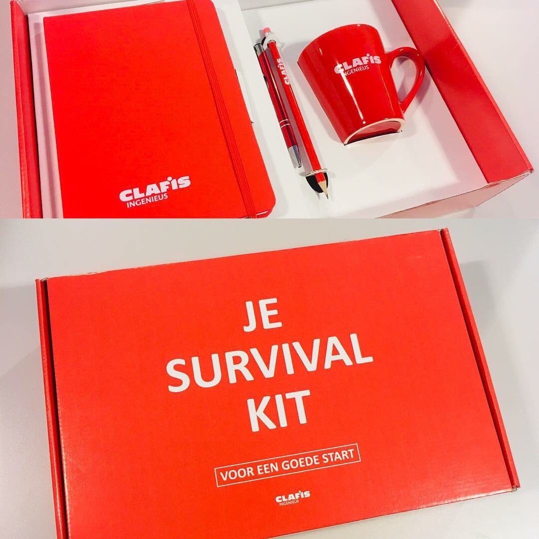 CLAFIS's tweet image. Vandaag afgetrapt met de allereerste #CLAFIS Ingenieus Introdag! Kom jij dit jaar ook je CLAFIS Survivalkit ophalen? Check voor meer info op werkenbijclafis.nl #meerdantechniek #uitdaging