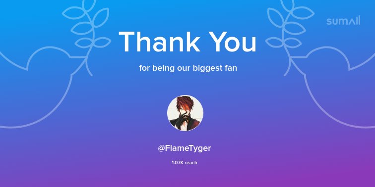 DyllanMLOC's tweet image. Our biggest fans this week: @FlameTyger. Thank you! via sumall.com/thankyou?utm_s…