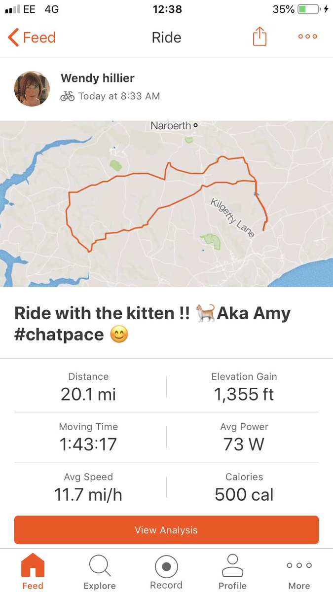 HillierWend's tweet photo. Cycled like a pair of tits!! But great to have moral support on stage 2 of #fridaybootcamp on a day where everything just sodding well hurt after a full on week #again 😭no wonder I sleep a lot 😱 https://t.co/phk0XZrUBt