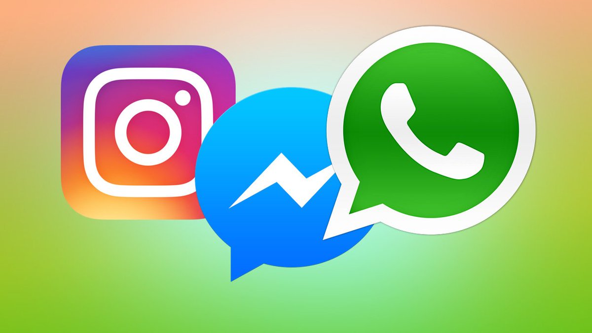 BFM_IA's tweet photo. Les trois services de messagerie Instagram, Messenger et WhatsApp bientôt fusionnés? https://t.co/G71TzxvQQl https://t.co/ahyi4Oz4li