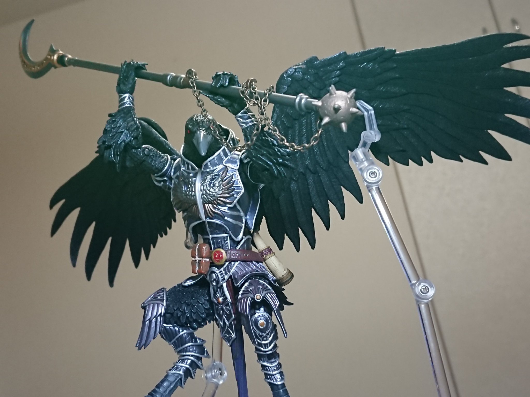 Bataou ファンタジーフィギュアで遊ぼう カラスかっこいい T Co Vekurbnq4n Twitter