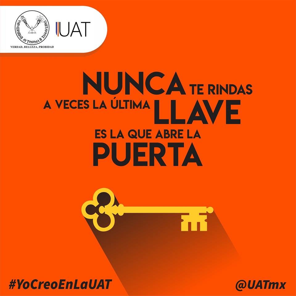 UAT_mx's tweet photo. #UAT ¡Que tengan un excelente fin de semana!
#YocreoenlaUAT #UniversidadAutonomadeTamaulipas #CdVictoria #NuevoLaredo #Reynosa #RioBravo #Matamoros #ValleHermoso #Mante #Tampico #SanFernando #OgullosamenteUAT https://t.co/e5IImUQ52z