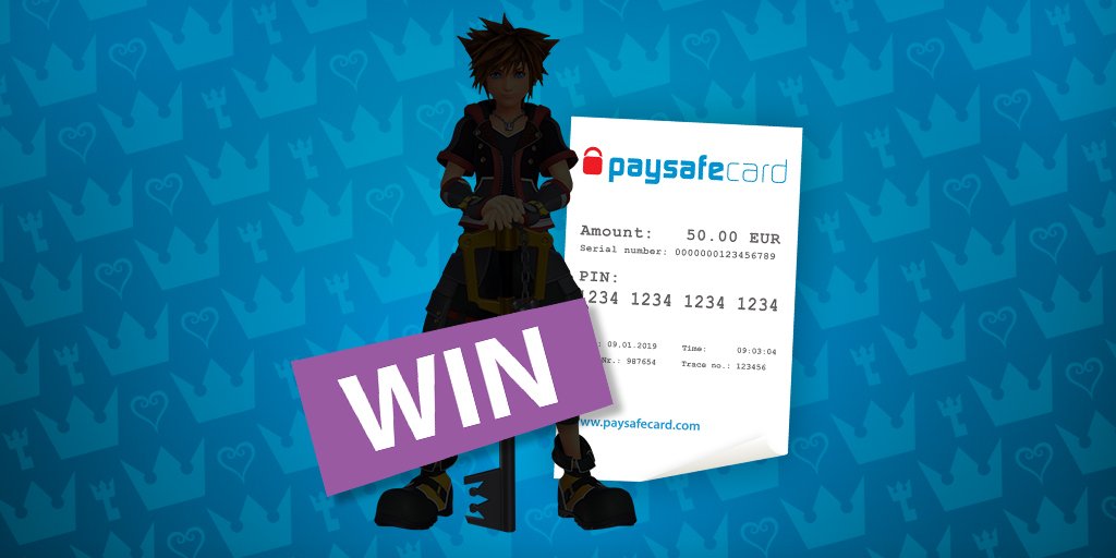 paysafecard on Twitter: "📣 #GIVEAWAY 📣 Finally! After 13 years of waiting #KingdomHearts III will be on January 29 - we have the "🗝️" to Kingdom Hearts for you: Win