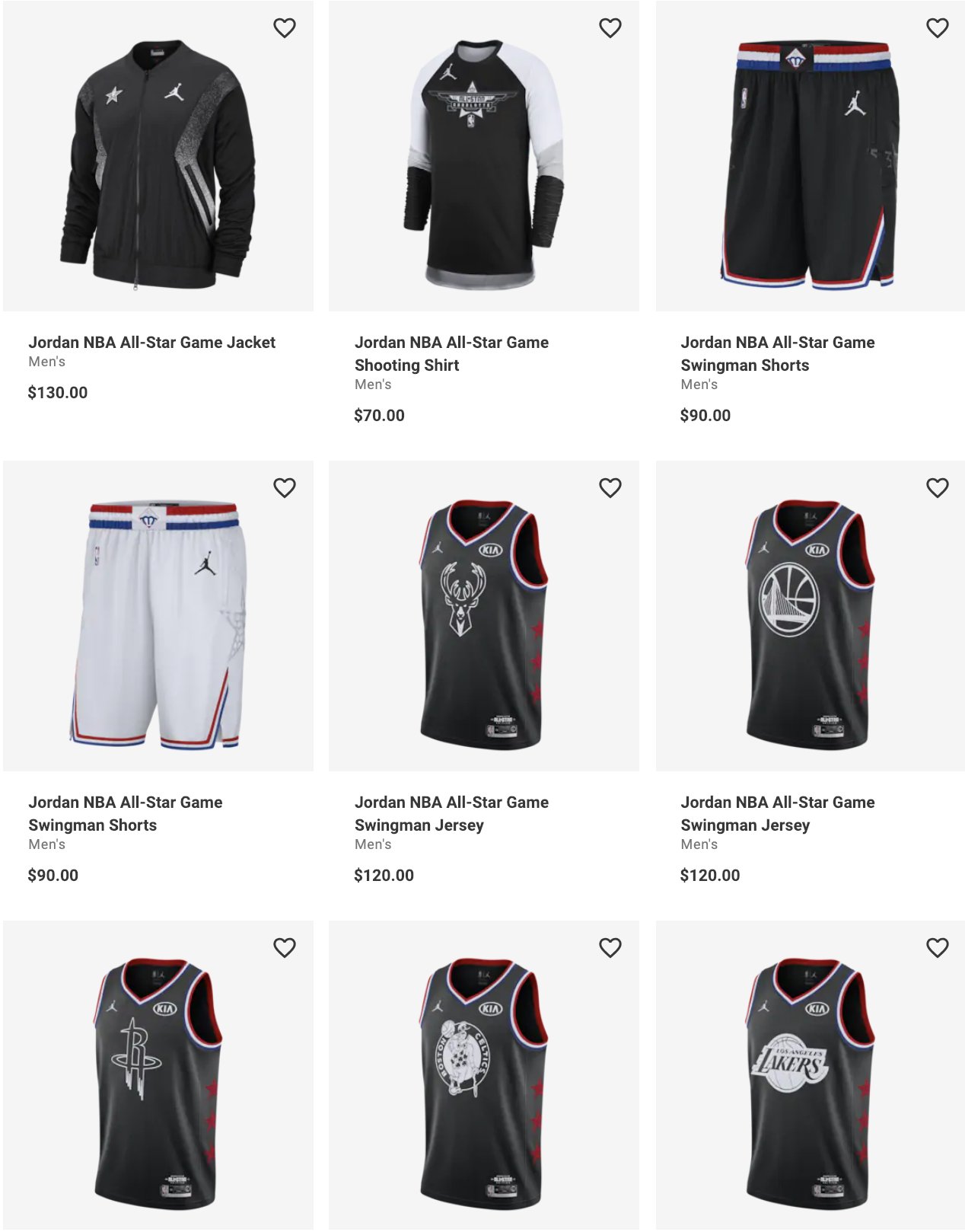 SOLELINKS on X: 2019 Jordan Brand x NBA All-Star Edition Jerseys and  Shorts dropped via Foot Locker =>    / X