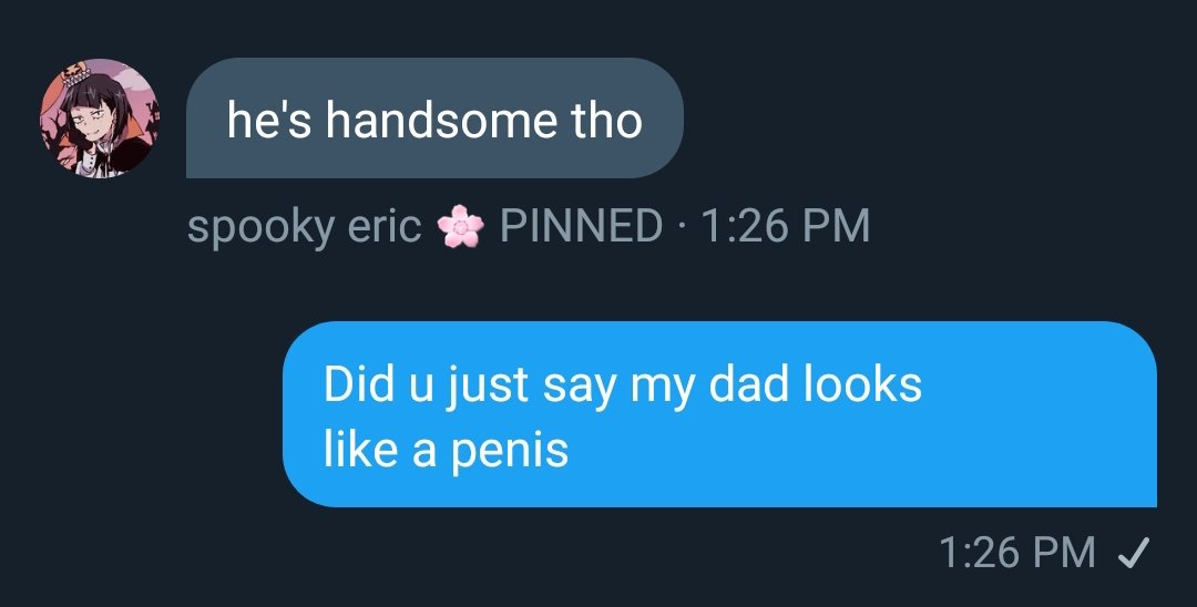 I haven't talked in this groupchat in over a month but I'll never forget this conversation