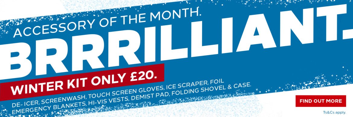 BRRRILLIANT

With the low temperatures now could be the time to get ready for winter!

Winter Kit only £20

bit.ly/2UdPTbm

#Vauxhall