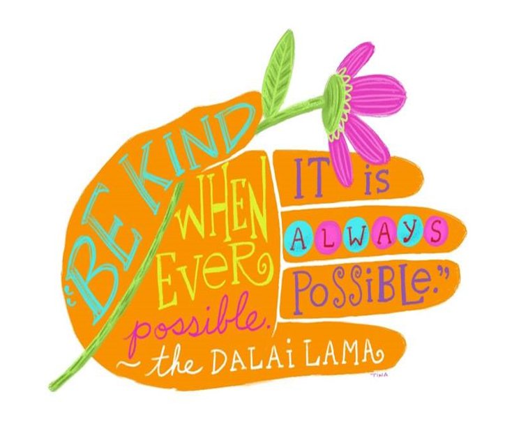 Where will you find kindness today?🌸