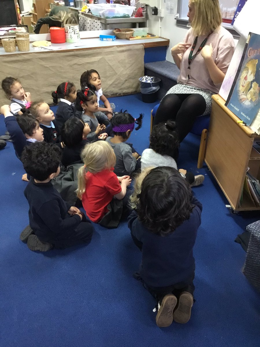 NurseryPleasant's tweet photo. A big thank you to @MissMoore87 @C7Pleasant for sharing a story with us @NurseryPleasant @PleasantStPrim for #NationalStorytellingWeek we all loved it @pleasantstreads @Emk82K https://t.co/hOjGQ7tZwe