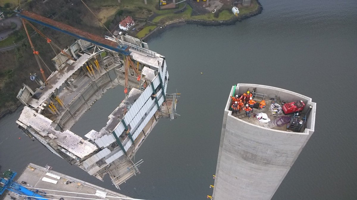 Happy Burns night to all our valued Scottish customers.

We're very proud of our achievements in Scotland which includes over 30 of our Eco500 machines being used during the construction of the Queens Ferry Crossing. Look at this great aerial photo and see a 500 in action: