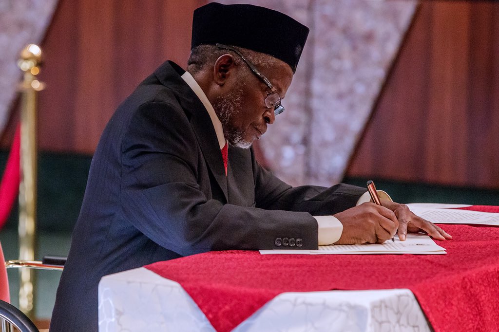 Acting CJN Tanko Muhammad Presides Over Supreme Court's Sitting