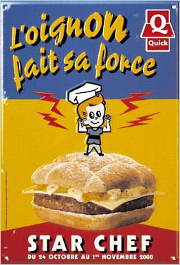 joelapompe's tweet photo. [BLOG] L’oignon fait sa force! @BurgerKingFR (2019) vs Quick (2000) https://t.co/o2r9UILq3X #Calembour #JeuDeMots https://t.co/rLHpLp56NV