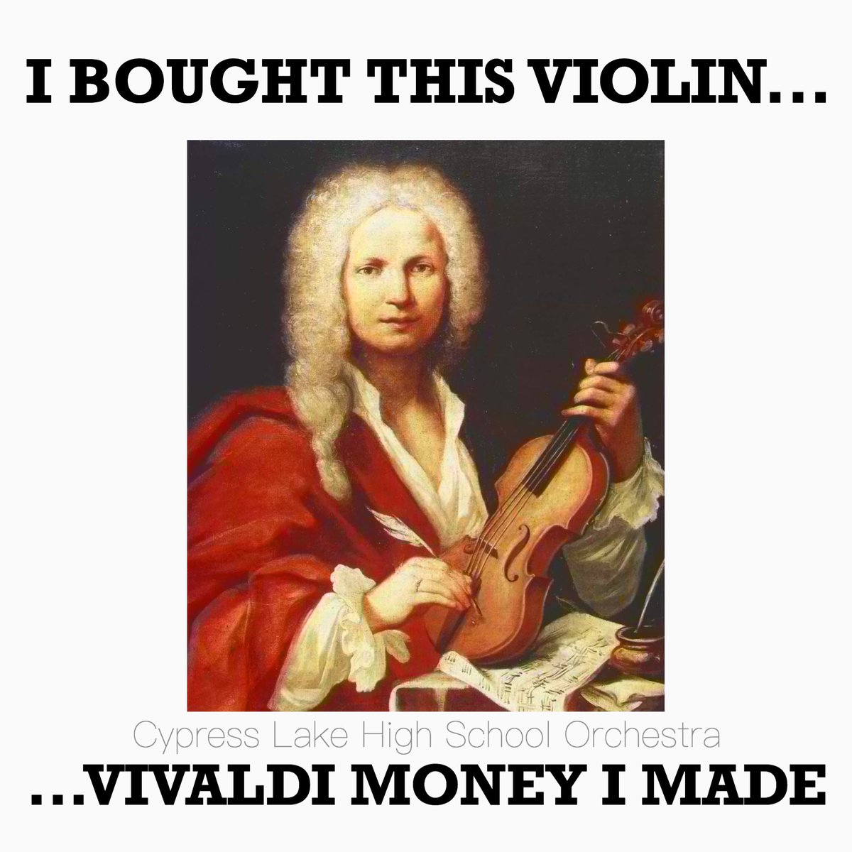 CypressStrings's tweet image. As our students prepare for All-County Orchestra auditions next week and MPA in March, here’s a spectacular pun to brighten up your Friday! Have a great weekend! 😁 🎶