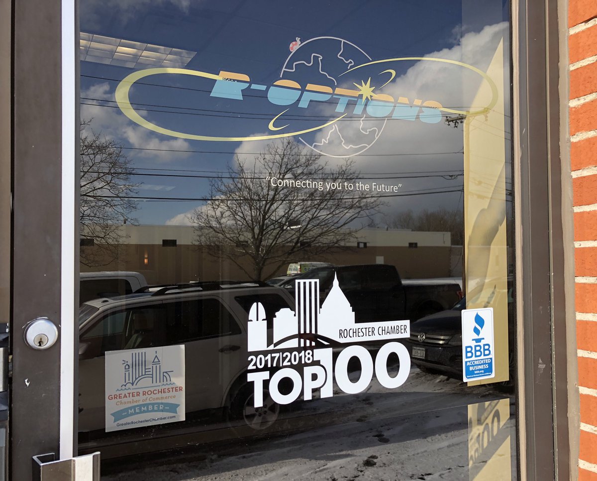 KevinDonahue_7's tweet image. Great to see all the @RochesterChambr and #ROCTop100 pride at our member, @ROptionsInc. Thanks to Randy and Mary for having me in today. An impressive company with back-to-back Top 100 appearances.