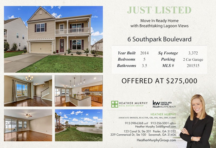 HeatherMurphyKW's tweet photo. 😍6 Southpark Blvd is MOVE IN READY!
🏡5BD/3.5BA
✔️3,372 SQ FT
🌟Open Concept Living Area
⛲️Peaceful Lagoon View
♥️Gated Community
🗝$275,000
📱Call Heather Murphy 912-335-3956/KW CAP 912-356-5001
#JustListed #ForSale #HighlandsSquare
https://t.co/vaErtJMxrv https://t.co/v2pG52jJo1