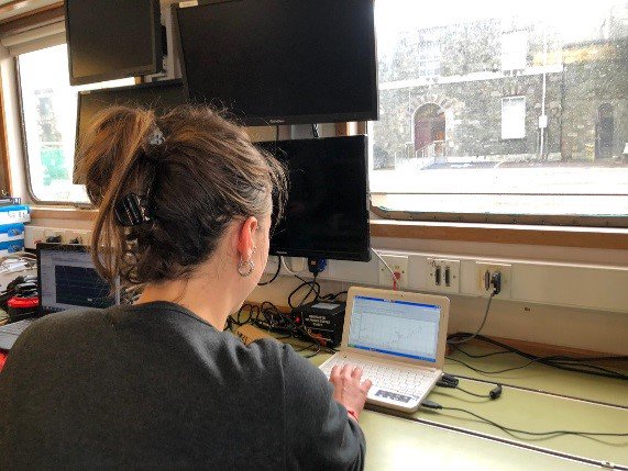 MarineInst's tweet image. #ConservationBehaviour survey Day 1 blog  bit.ly/2S4PgDE its all about making sure that the equipment is working #GMIT #RVCelticVoyager #CorkHarbour @GMITOfficial