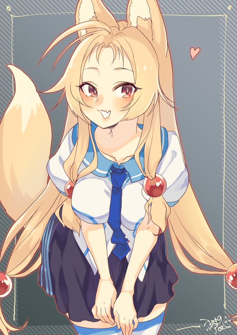 いいかげんお狐さま姿描いても時効かな
母性の幸穂せんぱい! 