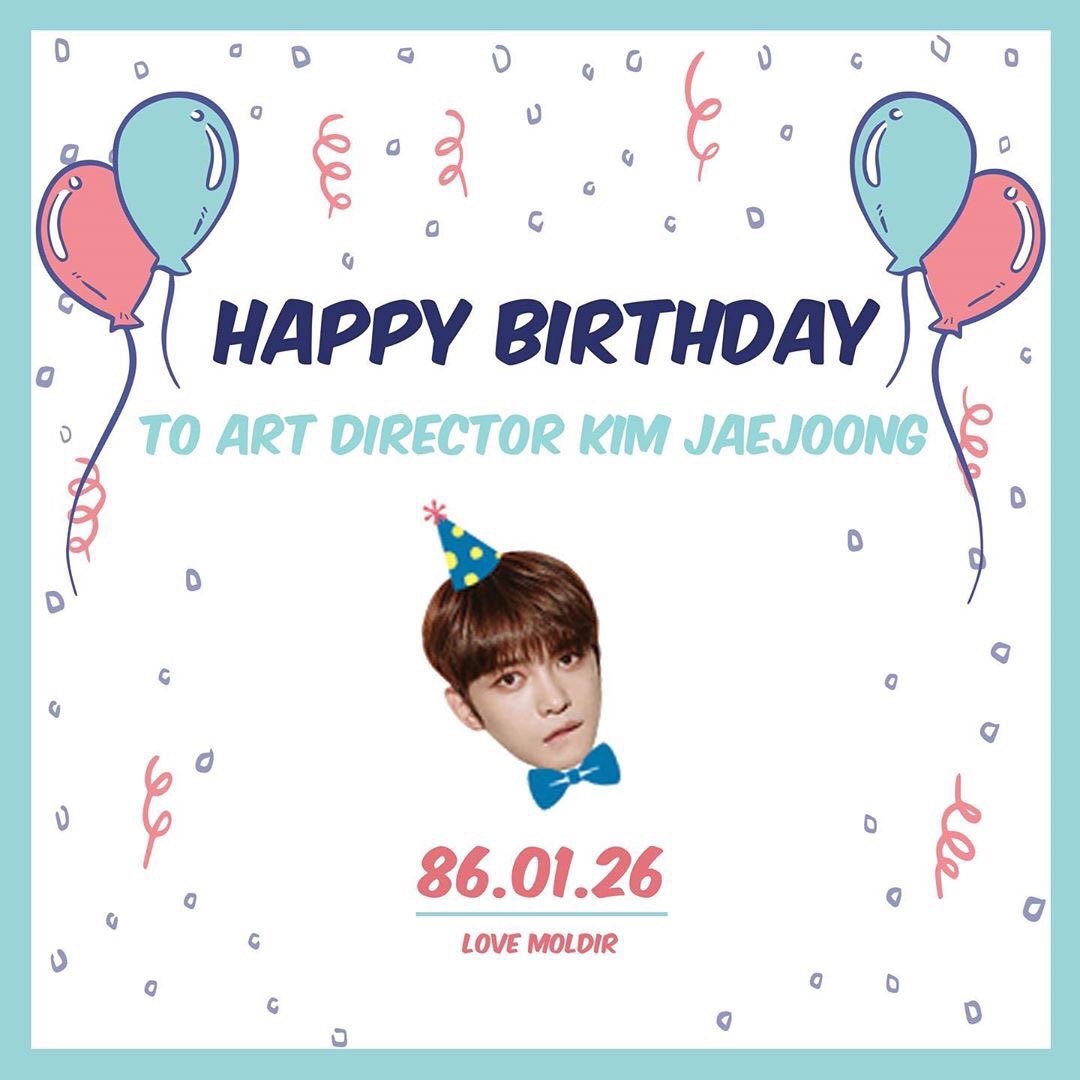 Moldirkorea
_ HAPPY BIRTHDAY TO ADIRECTOR KIM JAEJOONG
_   