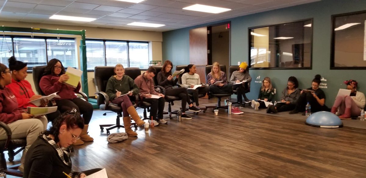 HealingHavenABA's tweet photo. Staff CPI training happening on this snowy Friday.💪🏻❄️ 
#behaviortherapist #abatherapy #abatherapist #cpitraining https://t.co/rdgDABaQhR