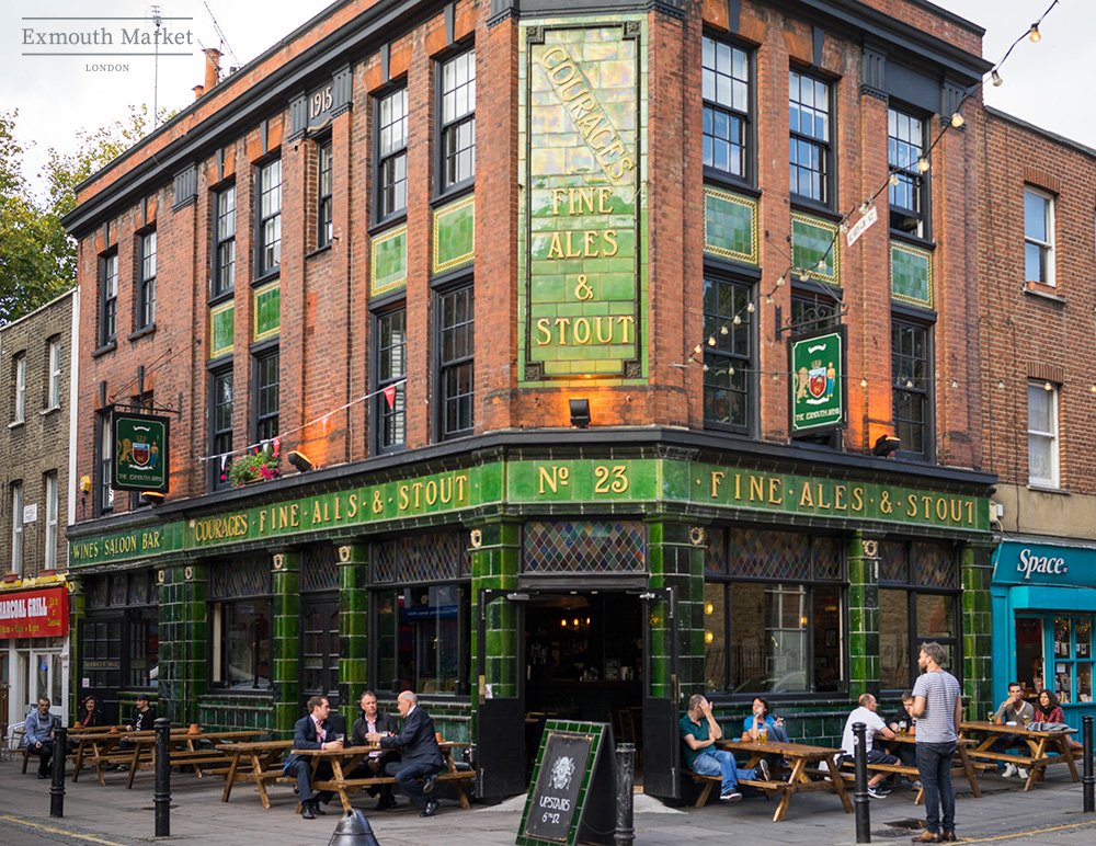 One of our absolute favourite #pubs for an after work drink in #EC1 is the <a href="/ExmouthArms/">Exmouth Arms</a> #ExmouthMarket