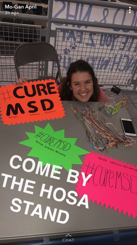 tigheharrison's tweet photo. Hey @txhosaarea5 I’ll be selling anklets for MSD throughout Area. Come find me if you want one! :) #areaislive #txhosa #curemsd #togetherwecan https://t.co/FQO73m3LSc