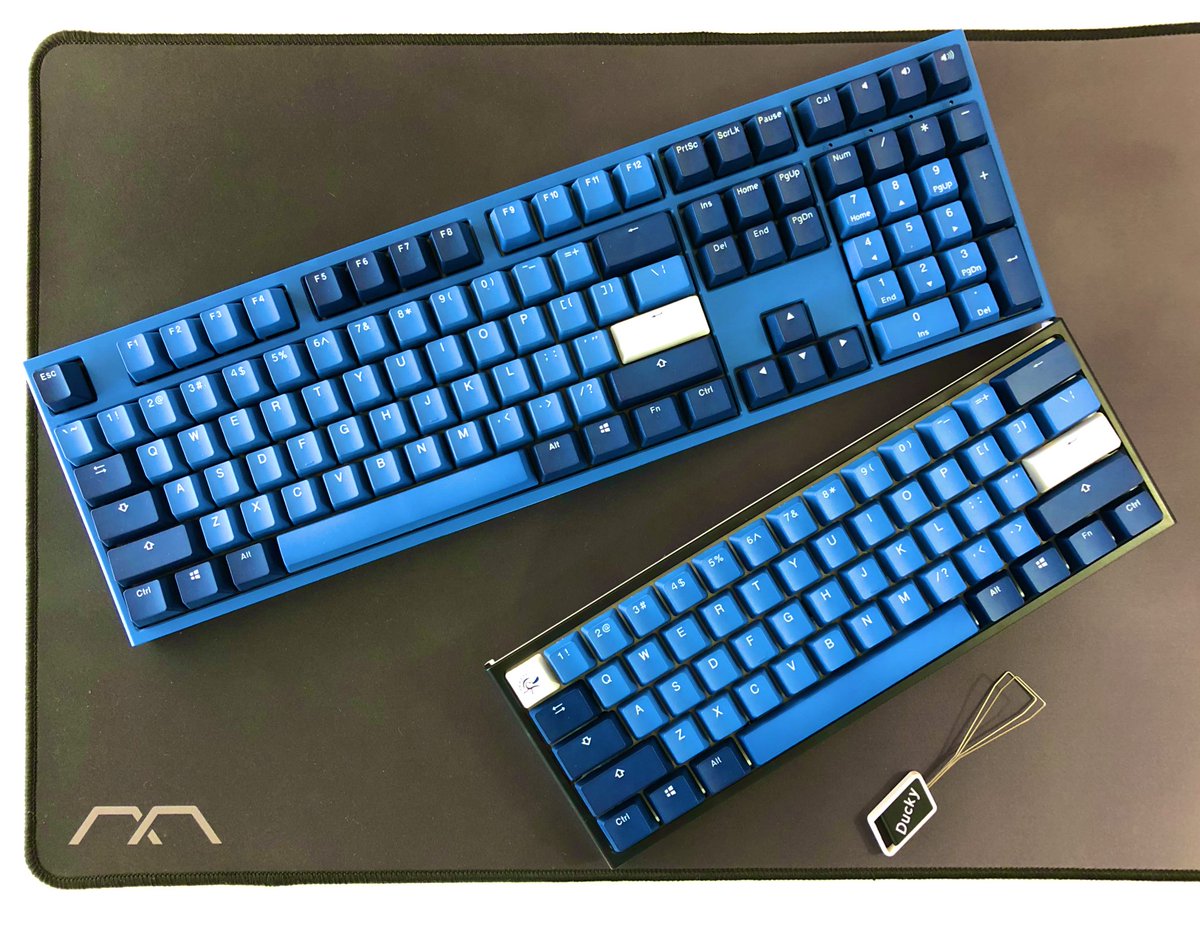 Mechanical Keyboards Ducky One 2 Good In Blue T Co M28roceuj2 And Mk X Ducky Good In Blue Pbt Seamless Doubleshot Keycaps T Co Uhqoujvzbi Available Now T Co Ce5guybpqw