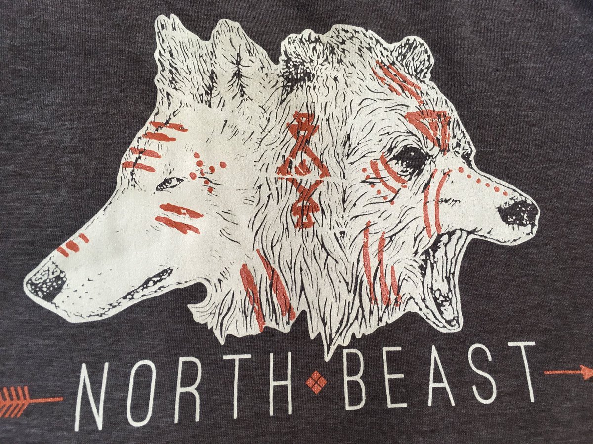 NorthBeastie's tweet photo. In store now #wolf #bear #northbeast #halifax #freshprintshali https://t.co/NGjE1Z0i3v