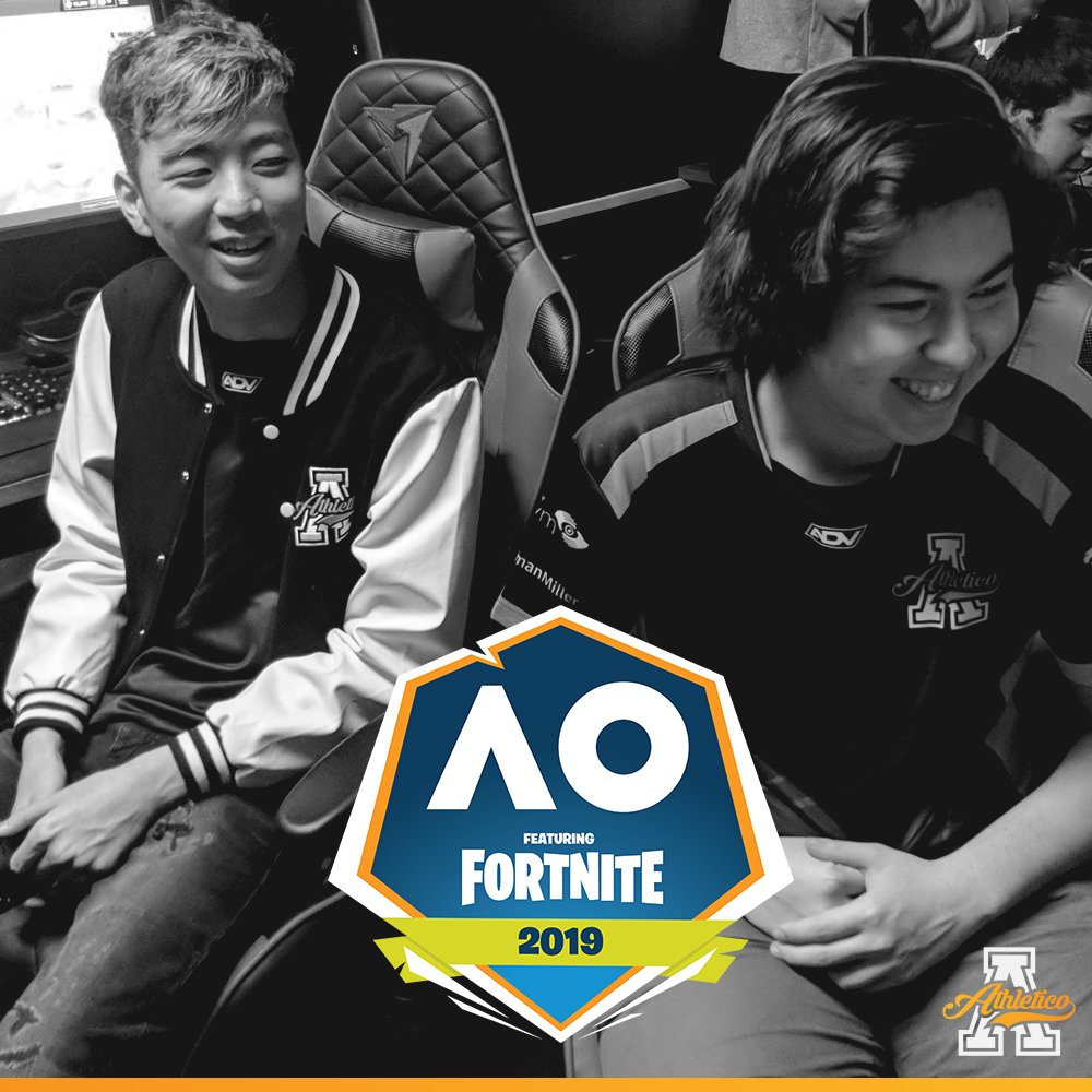 AthleticoES's tweet photo. #ATHFN | This weekend we have our entire squad competing in the $500k @FortniteGame Summer Smash at #AusOpen!
📍 Margaret Court Arena
📺 Watch from: https://t.co/3FO4QCcDKG
⚔️ @BeatManiacHD, @ATHMingovi, @Crabiy_ & @schmakyxo
#ATHWIN | @AustralianOpen | @DoubleJumpComms https://t.co/CSGNnuIGYs
