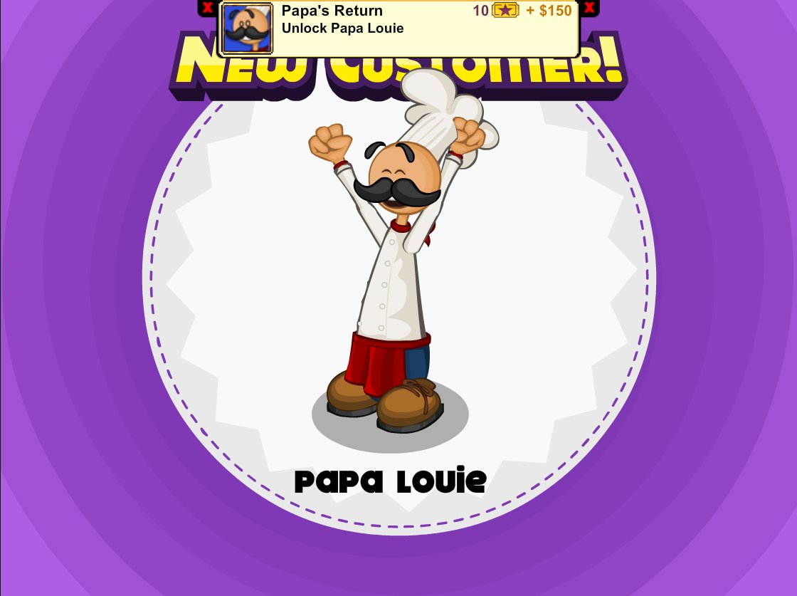 Papa's Donuteria - Day 100 + Unlocking Papa Louie 