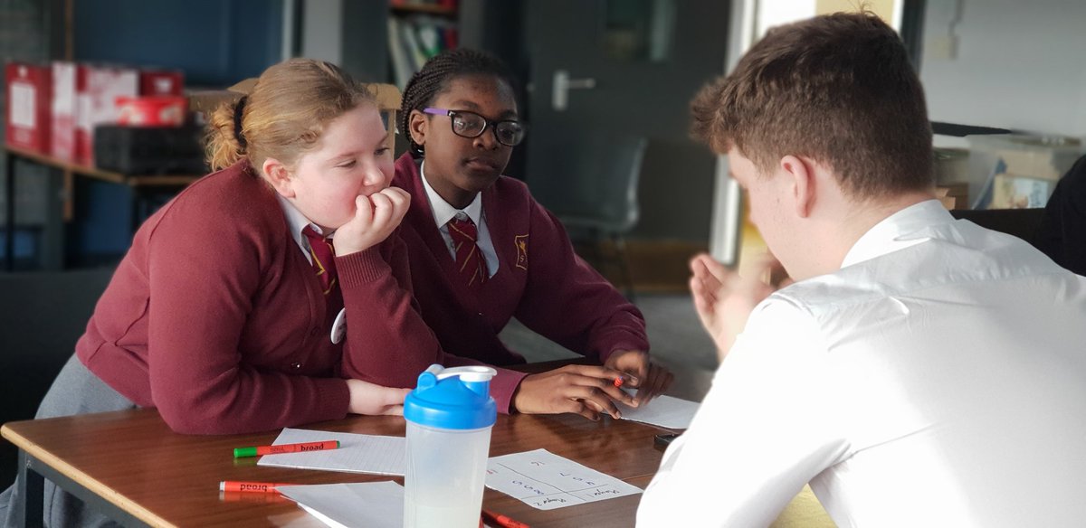 STEMAllSaints's tweet image. (2/2) more images but this time it's of @MarthaPrimary p7s engaging in listening, discussion and writing to show their understanding of writing a dice game program. Thanks for the #OfflineCoding resources @codeorg