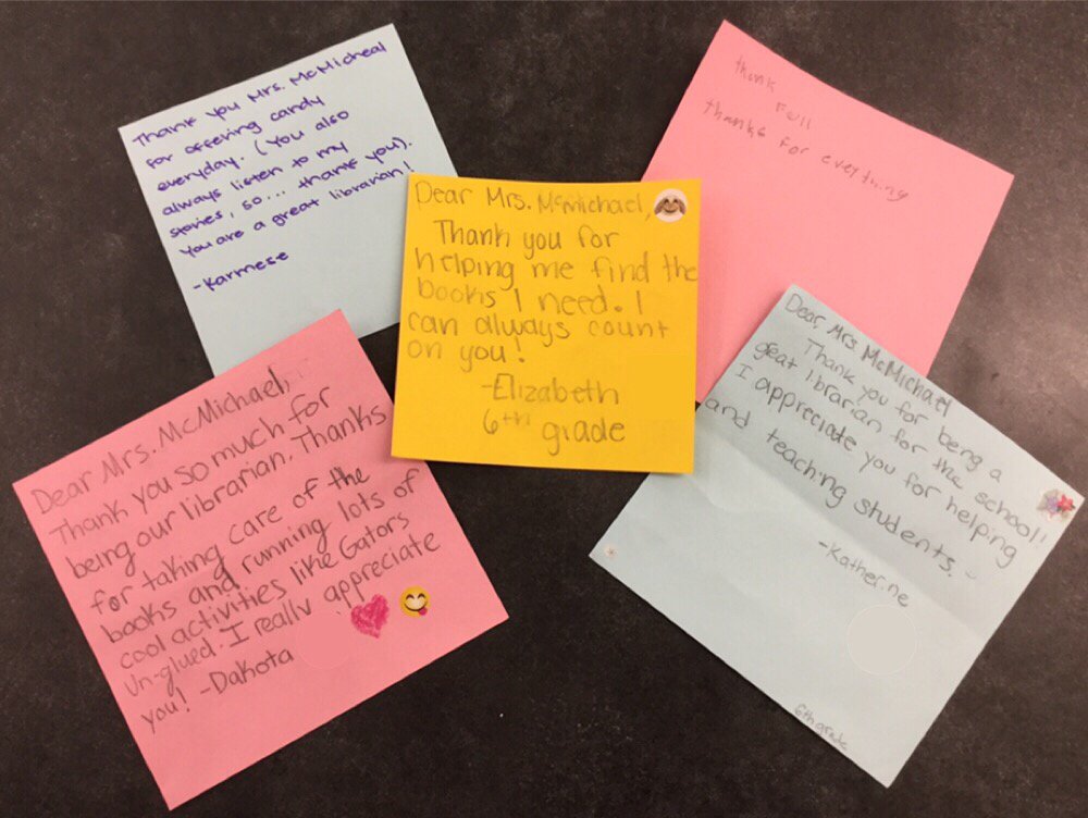 DCMSMediaCenter's tweet image. Thank you for your kind words!  You make my job a joy!  #RHSDLibraries  #OneTeamOneMissionOneRockHill  #ThankfulForSchoolLibraries