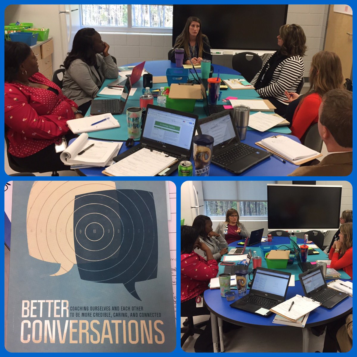 Enjoyed a meaningful day of collaboration and learning at BCE with these awesome coaches! I’m blown away by the #growthmindsets of our first year teachers for their openness to group observations and coaching conversations! #BetterTogether #bcsdcoachesdeeplearning