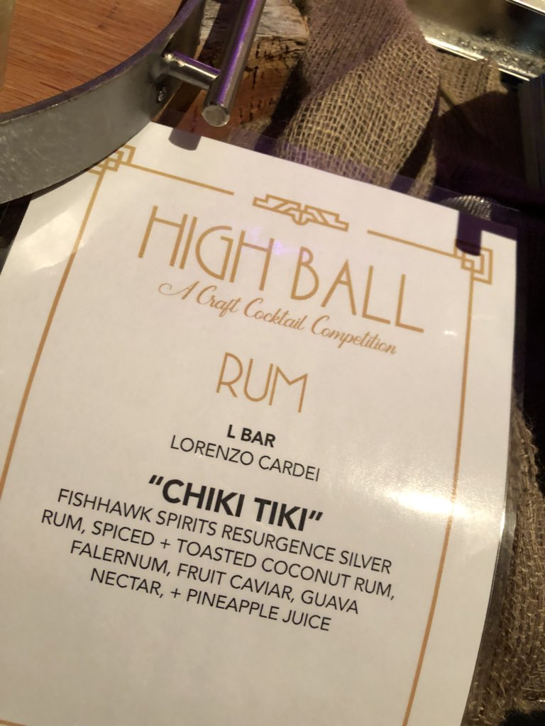 SHRTampa's tweet photo. Congratulations on the big win & your delicious cocktail creation, Lorenzo! Catch him at The Rez Grill and make sure to say hey. 🤩👋 #HardRockTampa #CLHighball https://t.co/wDm0VWt6x5