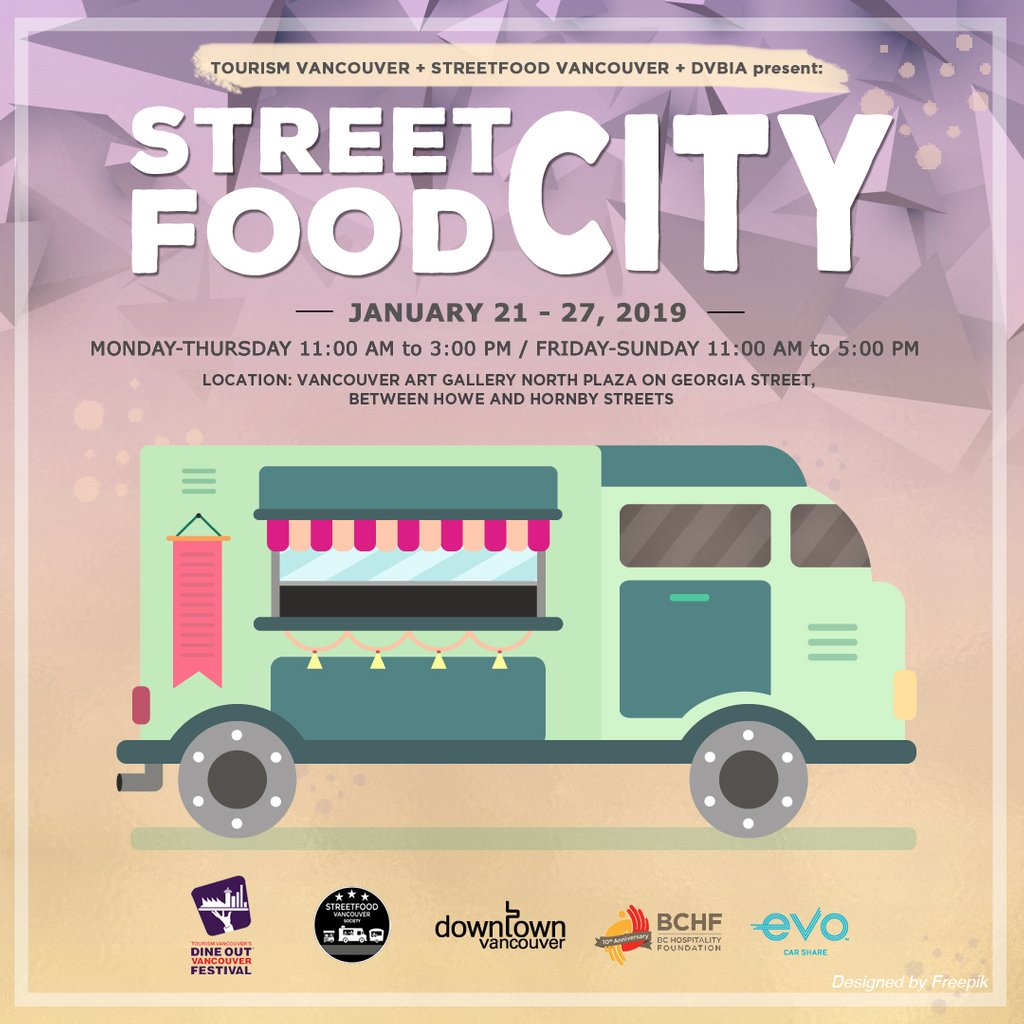 StreetFood Van (@streetfood_yvr) on Twitter photo The weekend's almost here, last 3 days for #StreetFoodCity Satisfy your #streetfood cravings <a href="/VanArtGallery/">Vancouver Art Gallery</a> North Plaza. 11am-5pm till Sunday!Nom, nom, nom #DOVF #vancouverfoodtrucks <a href="/DineOutVanFest/">Dine Out Vancouver Festival</a> <a href="/myvancouver/">Destination Vancouver</a> <a href="/EvoCarShare/">Evo Car Share</a> <a href="/BCHospitality/">BCHF</a> <a href="/downtownvan/">Downtown Van</a> <a href="/siegelent/">Siegel Entertainment</a> The weekend's almost here, last 3 days for #StreetFoodCity Satisfy your #streetfood cravings <a href="/VanArtGallery/">Vancouver Art Gallery</a> North Plaza. 11am-5pm till Sunday!Nom, nom, nom #DOVF #vancouverfoodtrucks <a href="/DineOutVanFest/">Dine Out Vancouver Festival</a> <a href="/myvancouver/">Destination Vancouver</a> <a href="/EvoCarShare/">Evo Car Share</a> <a href="/BCHospitality/">BCHF</a> <a href="/downtownvan/">Downtown Van</a> <a href="/siegelent/">Siegel Entertainment</a>