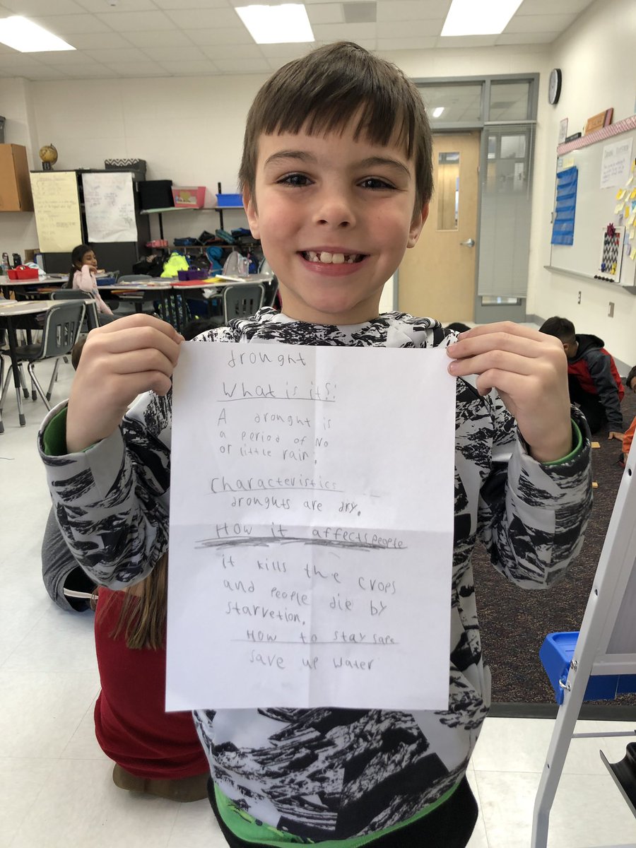 Mrs. B The Second Grade T! (@bacharachnicole) on Twitter photo When your student is SO into the driving question, he wants to keep working during recess! <a href="/GoshenPostES/">Goshen Post ES</a> #authenticity #PBL #futuremeteorologist When your student is SO into the driving question, he wants to keep working during recess! <a href="/GoshenPostES/">Goshen Post ES</a> #authenticity #PBL #futuremeteorologist