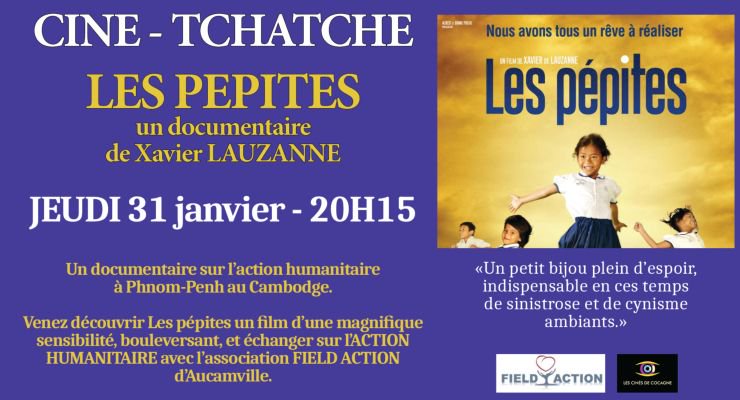cinejeanmarais's tweet image. #lespepites #actionhumanitaire jeudi 31 janvier 20h15 #FieldAction #Aucamville