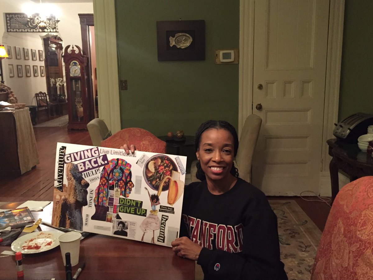 Over the MLK weekend, in DC, Philadelphia, Brooklyn and the Poconos, Akwaaba guests made vision boards for 2019--keeping the dream alive!

#akwaabainns
#themansionatnoblelane 
#mlk2019