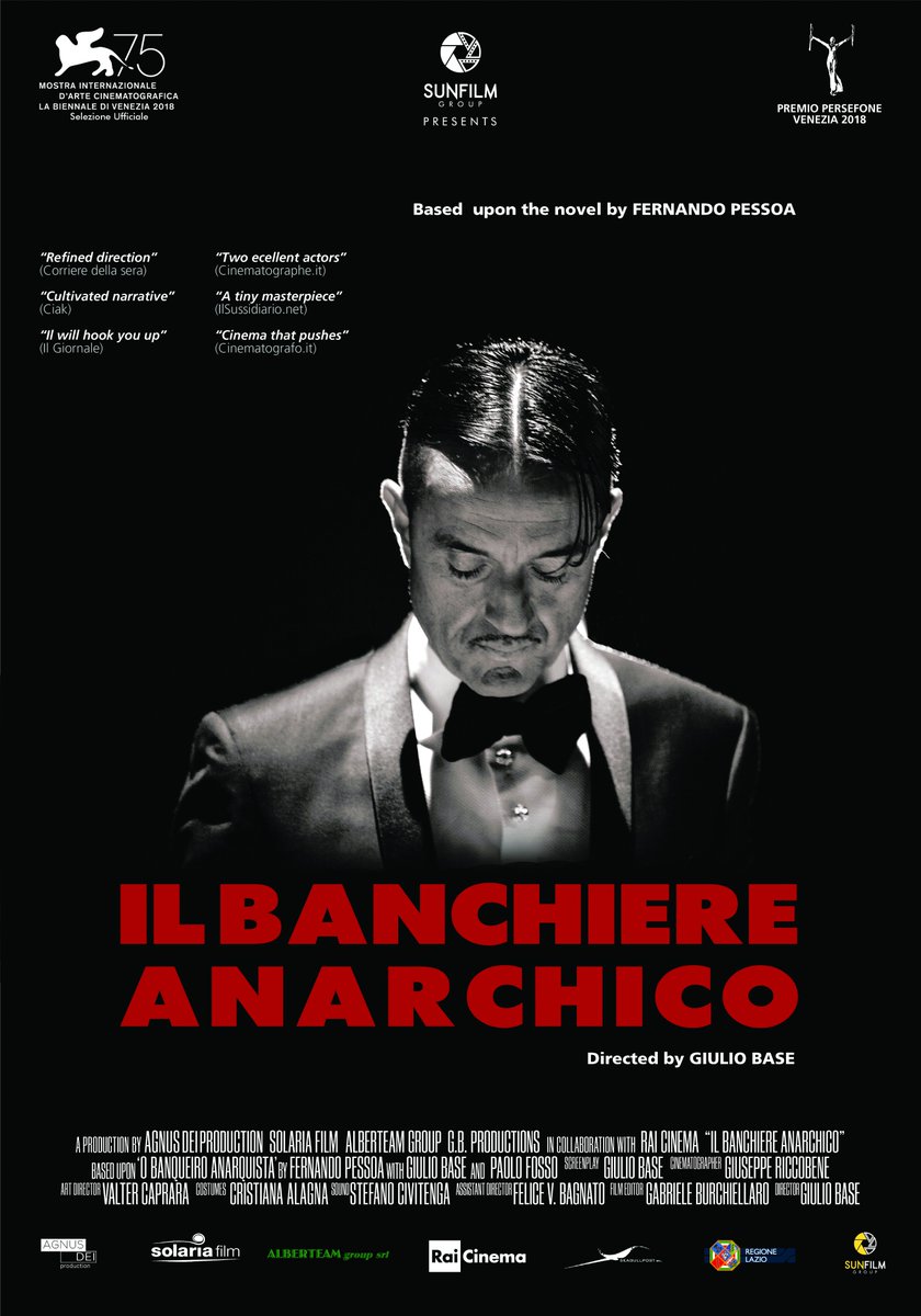 iiclosangeles's tweet image. YOU CANNOT MISS IT‼️

@GiulioBase will be at the Harmony Gold Theater on Jan 31, for the Official HFPA screening of &quot;The Anarchist Banker&quot; 📽️

Also in attendance Claudia Cardinale, Gina Lollobrigida, Raoul Bova and @RichardEGrant 🌟

RSVP mandatory at conta.cc/2HwiAPf 🔔