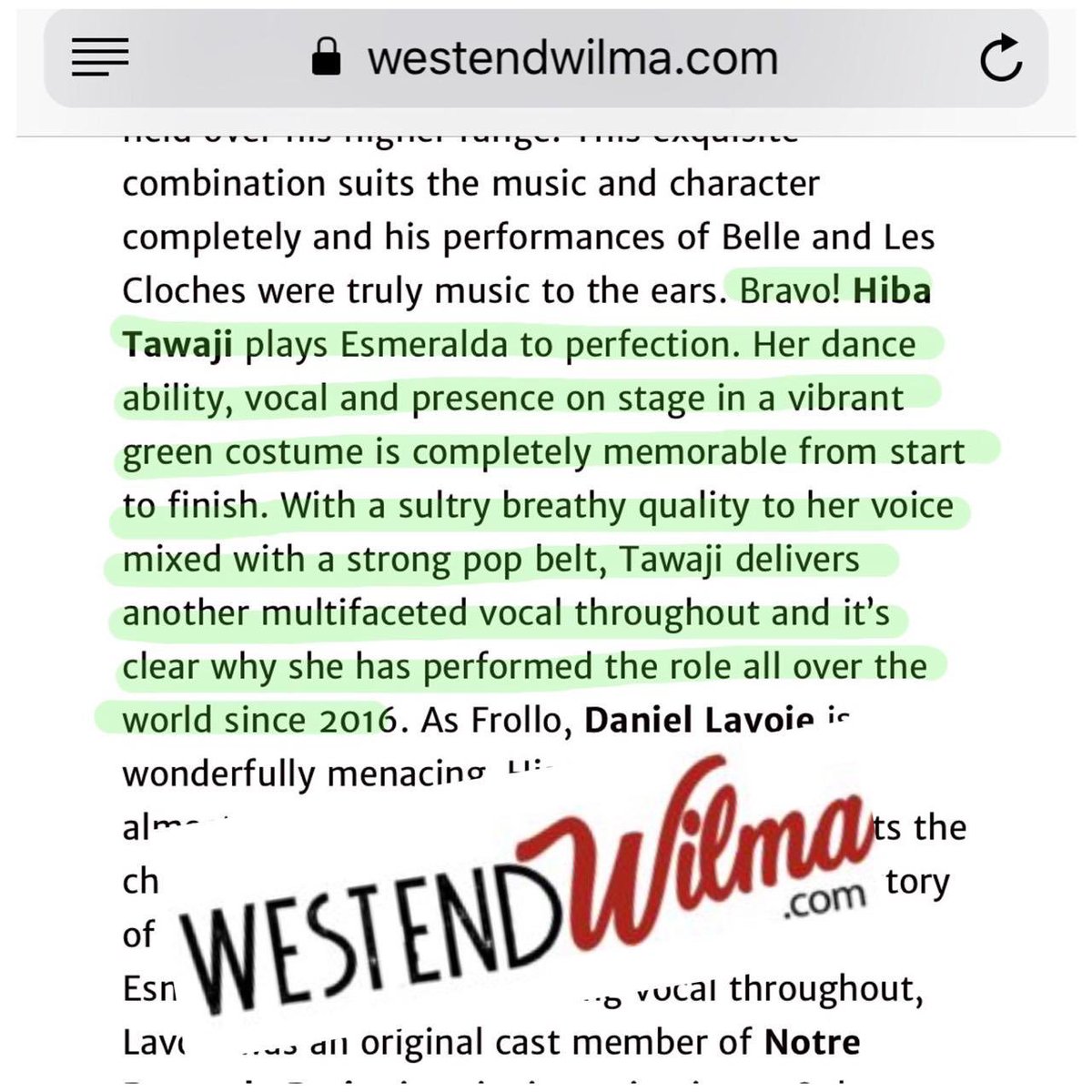 hibatawaji's tweet photo. 5️⃣👉🏻 #London reviews 🇬🇧🤗❤️💥
Thank you!!!
@NotreDameLondon @ndpofficiel #esmeralda #ndptour #uk https://t.co/eMUGVYh8zf