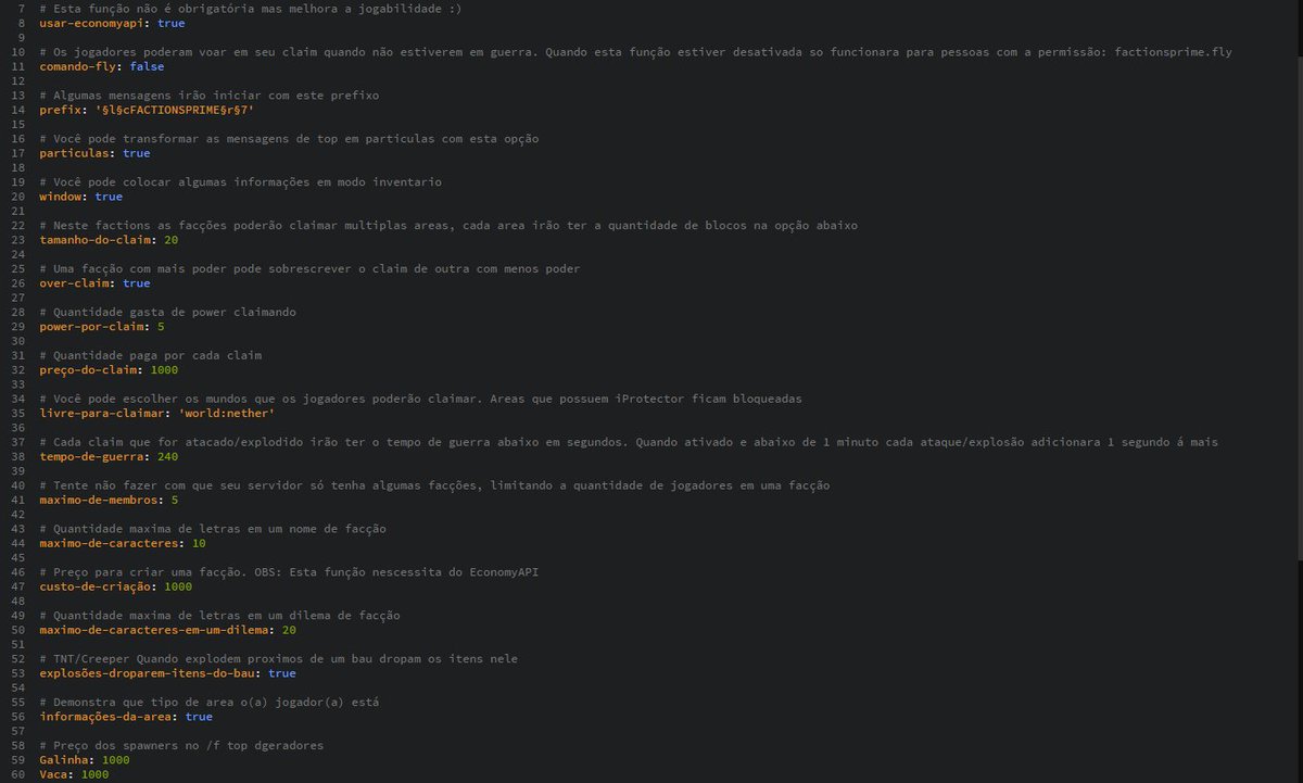 [FACTIONSPRIME]

➡ Olá, Hoje trago um plugin de Factions(FactionsPrime) feito do 0 por mim. Interessado? Entre em contato comigo na DM para mais informações!

⚠ Gravação: youtu.be/Zi6gN-ZcA1s

⚠ Participe também: chat.whatsapp.com/HvqMl5NqFul0iy…