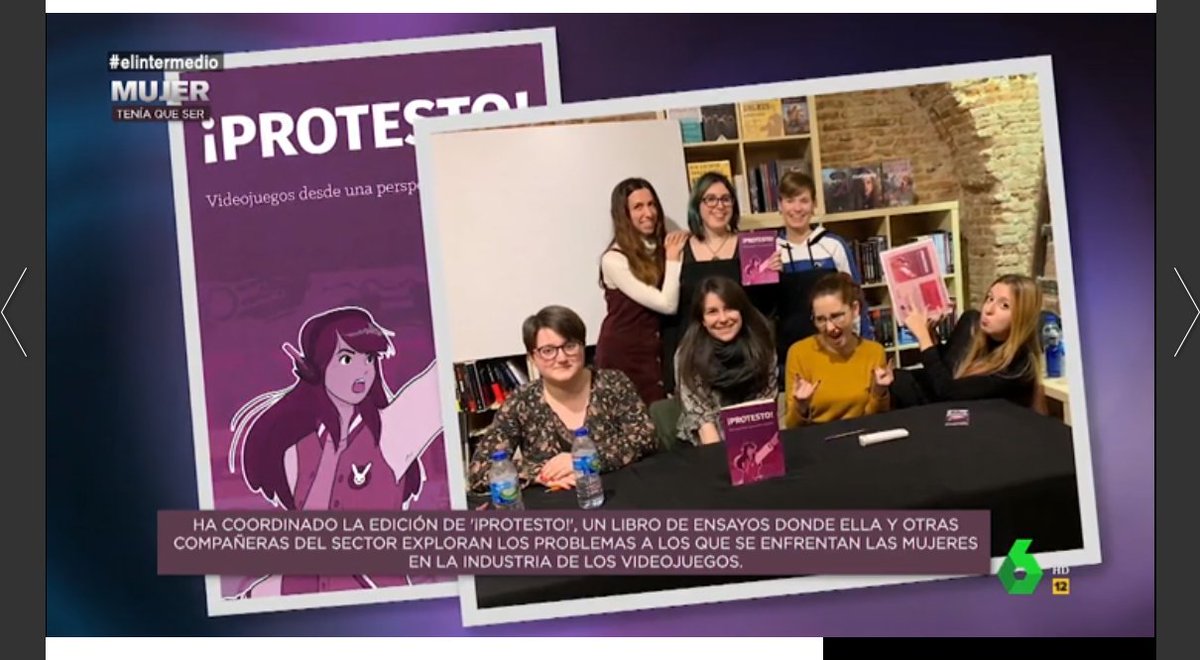 Entrevista a Marina Amores, comunicadora audiovisual de videojuegos. Cuenta  que el mundo de los videojuegos no es fácil para las mujeres: los comentarios machistas y el techo de cristal presentes en el mundo offline, se repiten en los juegos en línea. lasexta.com/programas/el-i…