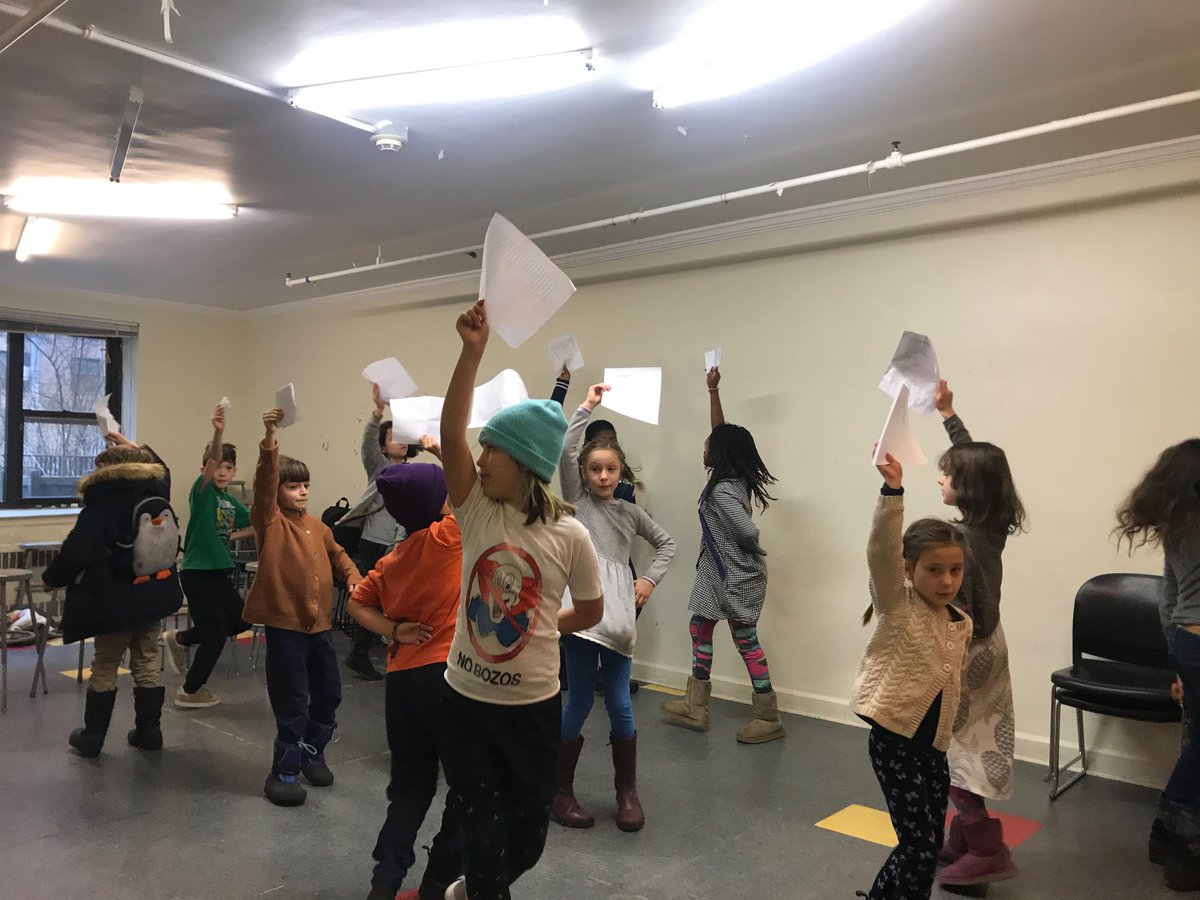 Every year, Brooklyn Free School students put on a musical. Past performances include Charlie and the Chocolate Factory and The Wiz. 

This year's choice is #Newsies &amp; rehearsals have begun!

#BFSinAction #musicaltheatre