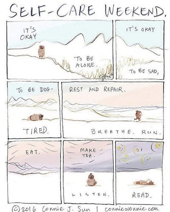 A Weekend of Self Care