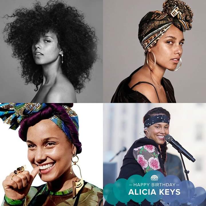 Happy Birthday to R&B Artist and Movie Actress Alicia Keys born on January 25, 1981 in New York City 