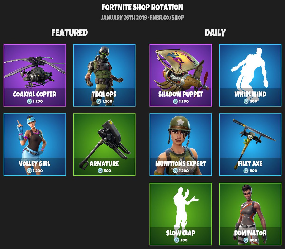 Fortnite магазин