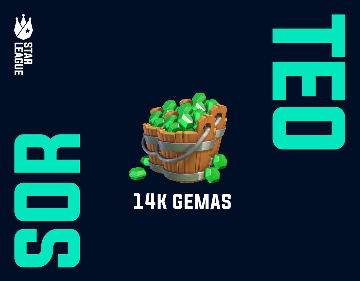 Star League (@starleaguegg) on Twitter photo 🎉 SORTEO - 14K de GEMAS 💸
➡ Seguir a <a href="/starleaguegg/">Star League</a>
➡ Dar LIKE & RT
➡ Comentar #starleaguegg
⏳ Finaliza el Jueves 31/01/2019 Al finalizar la liga! 🎉 SORTEO - 14K de GEMAS 💸
➡ Seguir a <a href="/starleaguegg/">Star League</a>
➡ Dar LIKE & RT
➡ Comentar #starleaguegg
⏳ Finaliza el Jueves 31/01/2019 Al finalizar la liga!