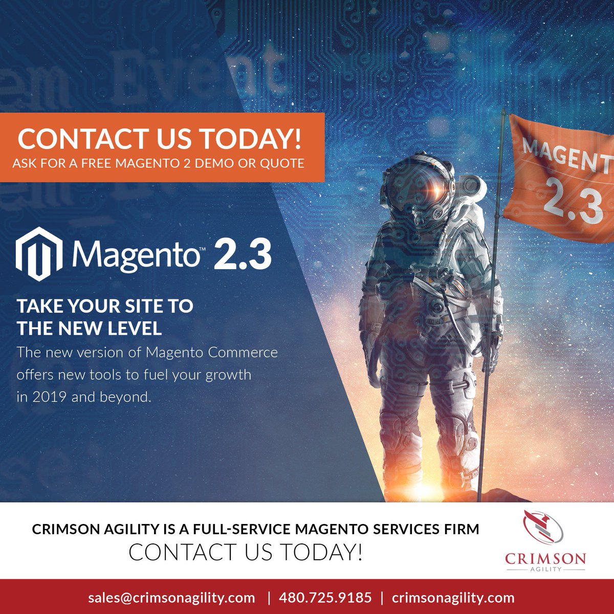 crimsonagility's tweet image. @magento