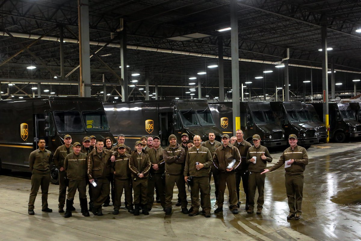 I'm incredibly proud of this workgroup! Not only one of the hardest working, but the safest as well. Zero crashes in 2018!! I am humbled by your commitment to safety 24/7 <a href="/Gr8LakesUPSers/">Great Lakes UPSers</a> <a href="/UPSGLNORTH/">UPS@GLNORTH</a> <a href="/BrianEdickUPSer/">Brian Edick</a> <a href="/Mark_L_Smith/">Mark Lawrence Smith</a>
