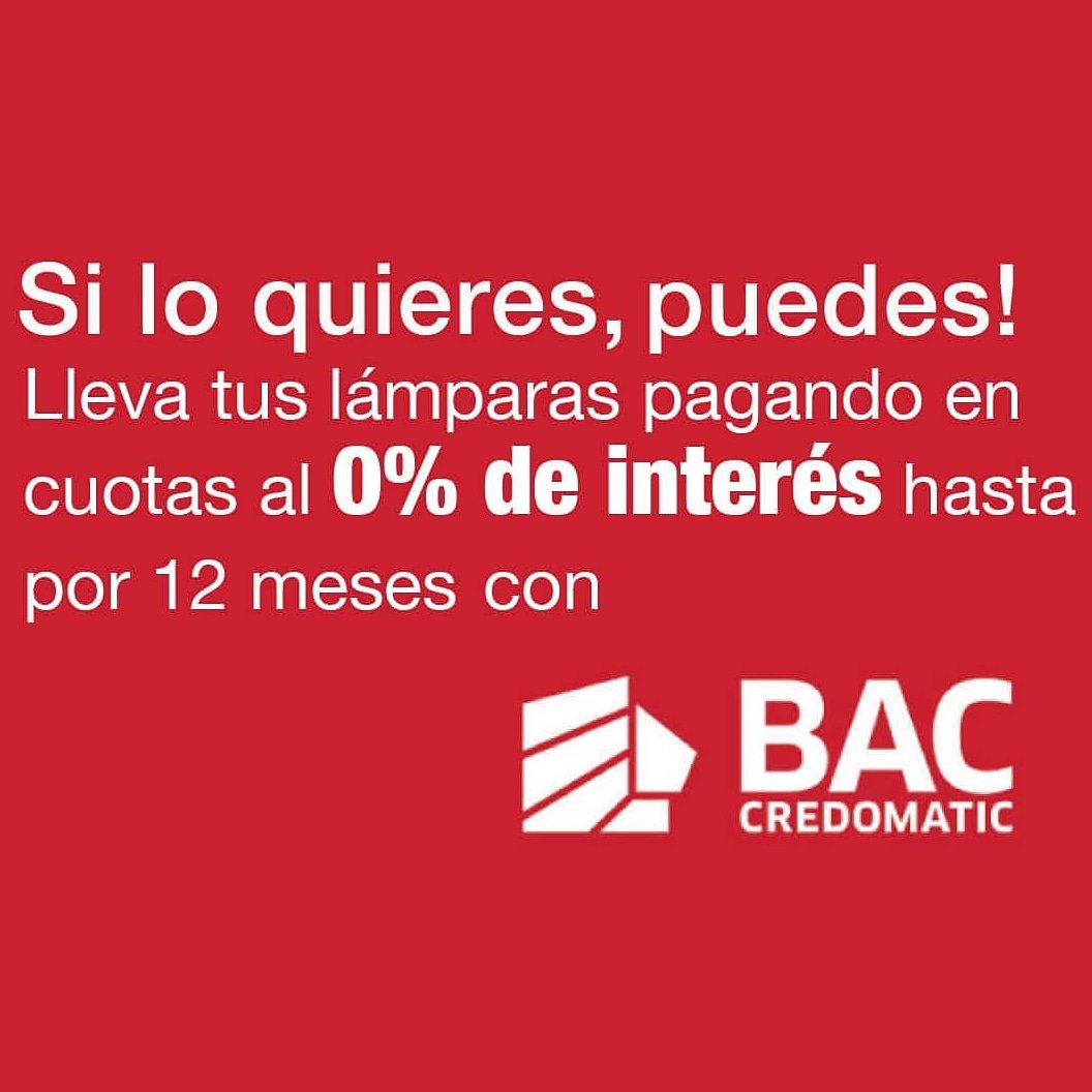 Es tu momento!! Si lo quieres puedes, visita la sucursal Lumicentro de tu preferencia.

#lumicentro #light #lighting #pty #panama #bac