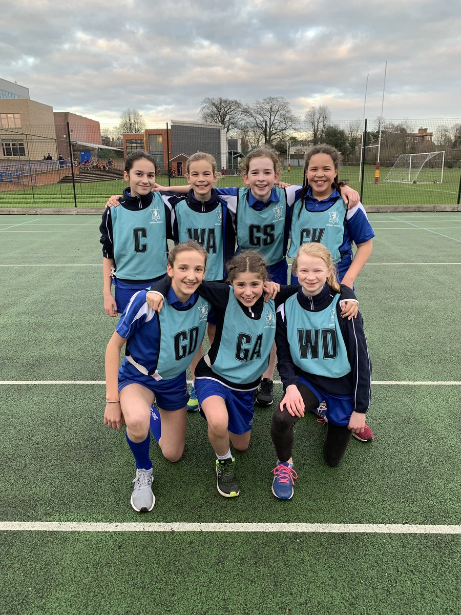 Big well done to our year 7A netball team, who won 14-2 against Orleans Park today. The training is really paying off, well done girls! Looking forward to our Sat fixture against <a href="/EwellCastleUK/">Ewell Castle School</a> 🏐 #gcnetball #gcy719