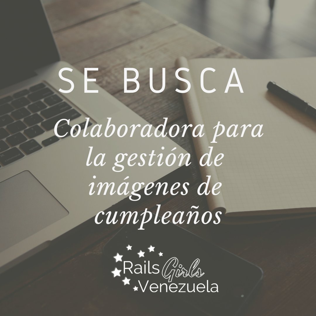 Inicia el año y volvemos a celebrar nuestros cumpleaños. Cada que una de las chicas de la comunidad cumple año, vamos publicando una imagen. Te animas a colaborar? Escribenos, no hace falta ser diseñadora.